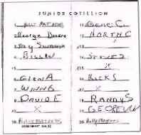 [MY DANCE CARD]