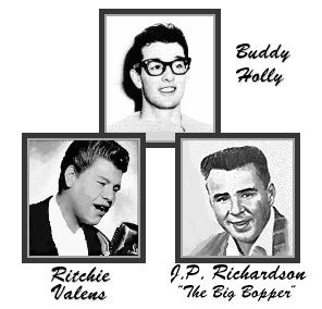 Ritchie Valens, The Big Bopper, Buddy Holly